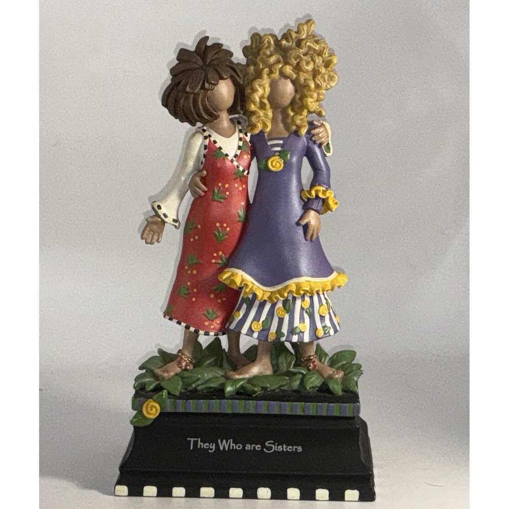 Suzy Toronto 2008 "They Who We're Sisters" Figurine 5.5" X 10"